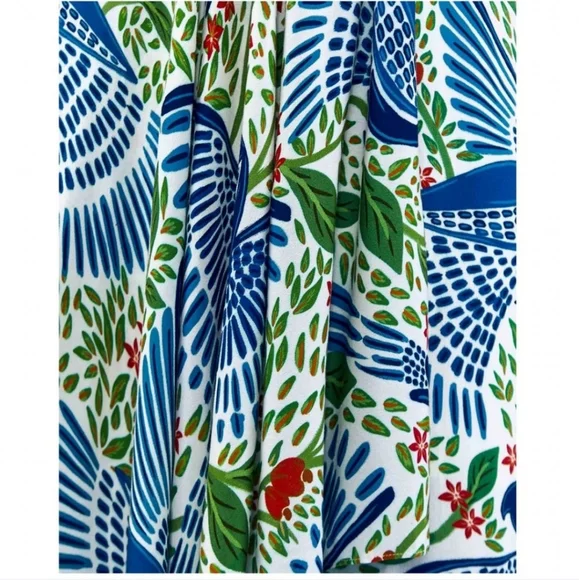 Medium Blue Macaw Flight Maxidress - Picture 4 of 5